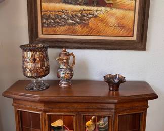 lighted  cabinet , versatile use