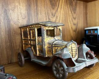 Cast Iron Army Mail Truck 