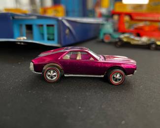 Vintage Red Line AMX 1969 Hot Wheels 