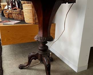 Victorian Rosewood Sewing Table 