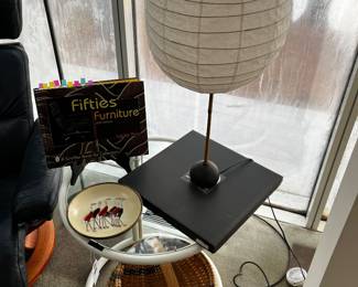 Isamu Noguchi Table Lamp BB1 Base with 30F Shade 