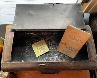 Vintage Hickman & Co Tombstone Toolbox 