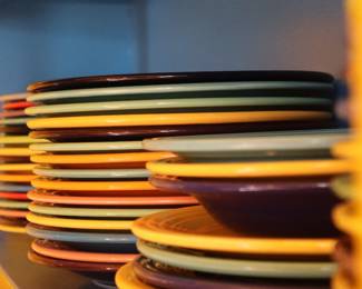 Colorful tableware