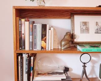 Books and shelving