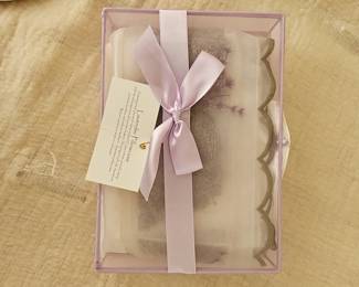 Lavender Pillowcase with Sachet Set