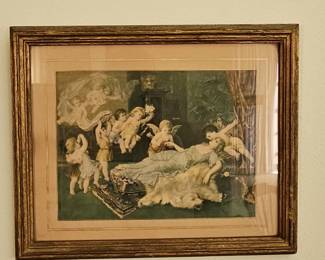 Framed Print of "The Wedding Dream" by Franz Lefler