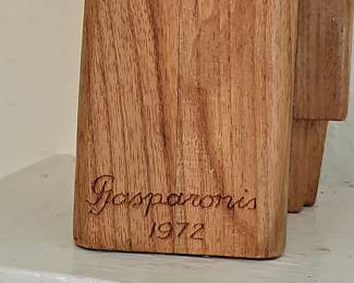 Wooden Sculpture by Gasparonis