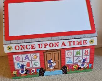 Vintage Macmillan "Once Upon a Time" Play School Activity Center
