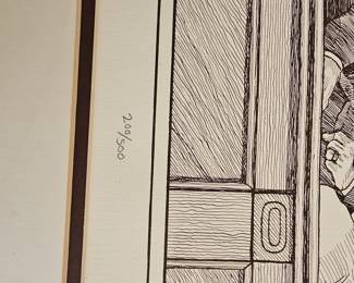 Terrance Flanigan "Opening Statement" Lithograph, 200/500