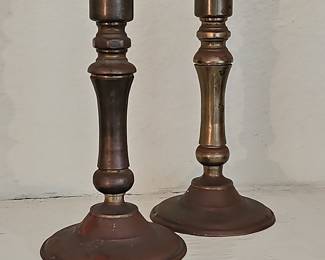 Pair of Brass Candlesticks