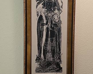 Sir Thomas Bullen Brass Rubbing Reproduction