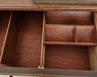 Vintage Drexel Heritage French Provincial Style Cherry Wood Dresser with Mirror