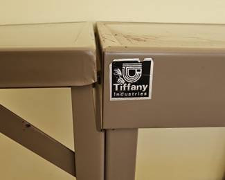 Tiffany Industries Vintage Typewriter Folding Table