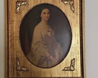 Erich Correns "Southern Belle" Lithograph