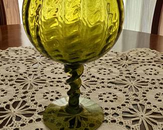 Empoli Glass Goblet Vase