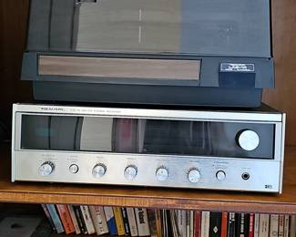 Realistic STA-16 AM/FM Stereo Receiver and LAB-14 Turntable