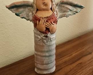 Handcrafted Ceramic Angel Figurine