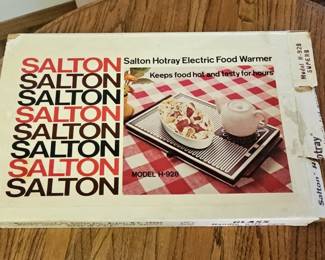 Salton Hotray Electric Food Warmer Model H-928