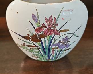 Japanese Iris Vase