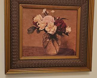 Roses in a Glass Vase by Henri Fantin-Latour