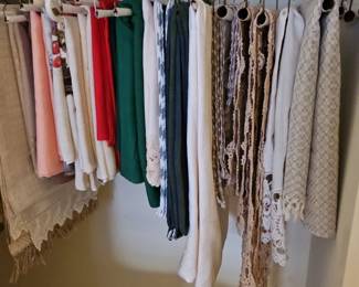 Collection of Vintage Linens and Lace