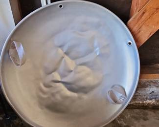 Vintage Aluminum Flying Saucer Sled