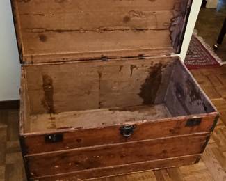Antique Steamer Trunk