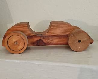 Handmade Wooden Toy Race Car