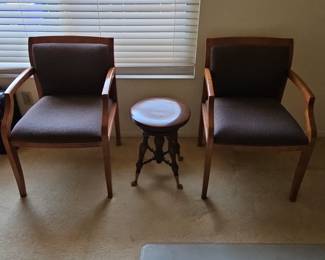 Allsteel Mid-Century Modern Armchairs (Pair)