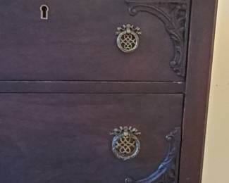 Victorian Walnut Dresser