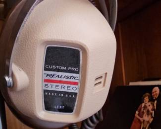 Vintage Koss Custom Pro Realistic Stereo Headphones