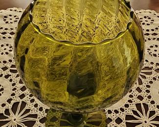 Empoli Glass Goblet Vase