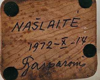 Wooden Sculpture by Gasparonis