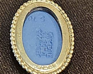 Wedgwood Jasperware Pendant Necklace - Mother and Child Motif