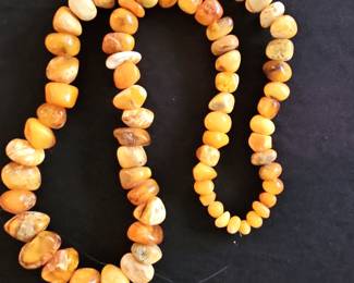 Butterscotch Baltic Amber Bead Necklace