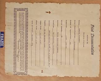 Terrance Flanigan "Opening Statement" Lithograph, 200/500