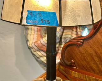 Bentham lamp 9”Rnd x 13h $75