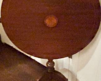 Fold down top, accent table  $30