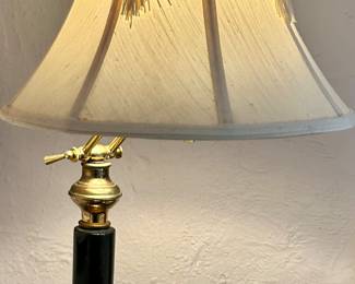 Shaded table lamp $30
