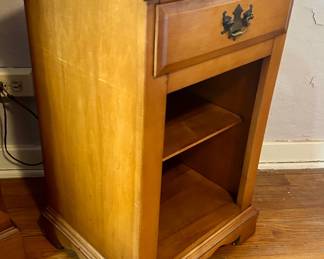 Vintage night stand 18w x 15d x 29”h $48