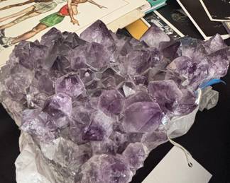 Large Brazilian Amethyst Geode Cluster