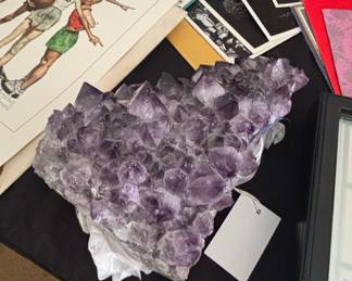 Large Brazilian Amethyst Geode Cluster