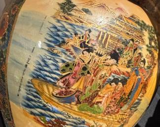 Satsuma Porcelain Fishbowl/Planter