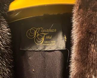 Kleiman Furs Vintage Mink Coat