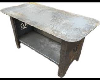 New CNC cut and formed welding table