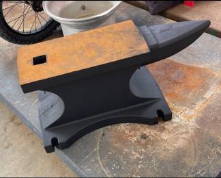 Large black Anvil