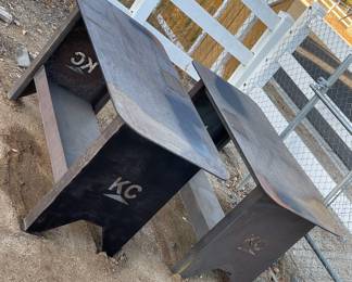 CNC cut and formed weld tables