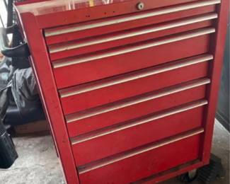 Blue point (snap on) box red