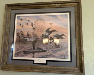 . . . signed wildlife print