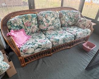 . . . rattan couch